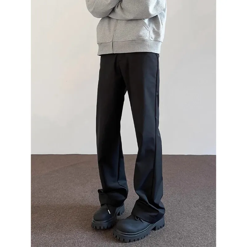 CORNILOT Casual Pants Unisex Black-4