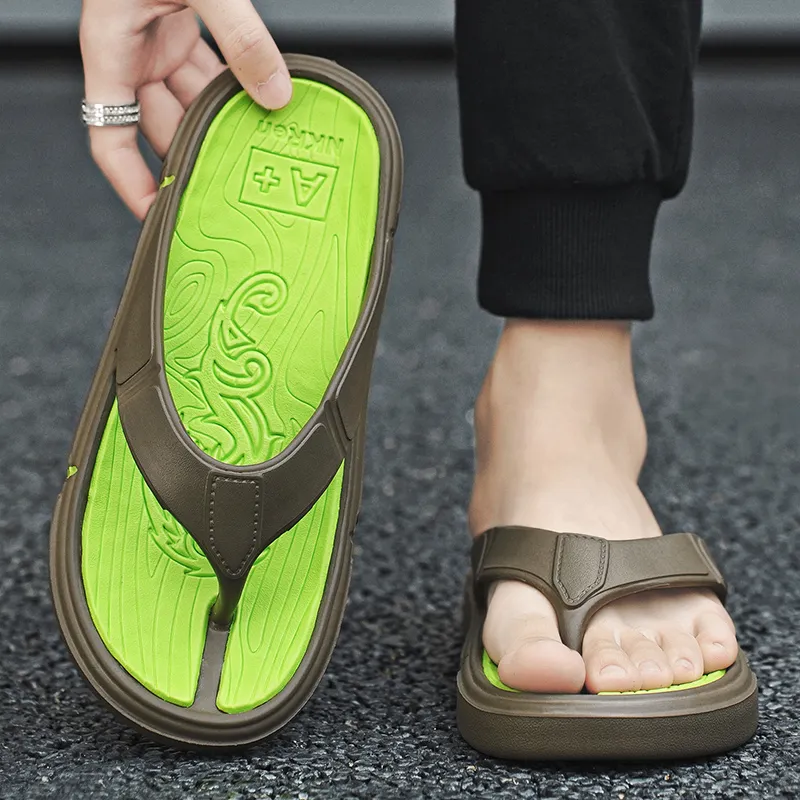BOLE Quiet Abrasion Resistant Flip Flops Men's-14