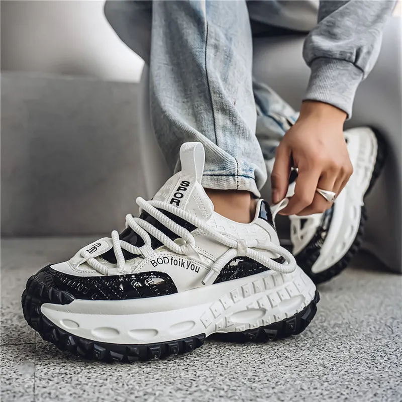 BOLE Shock Absorbers With Slip Resistant And Abrasion Resistant Properties Low Top Casual Shoes Men's-1