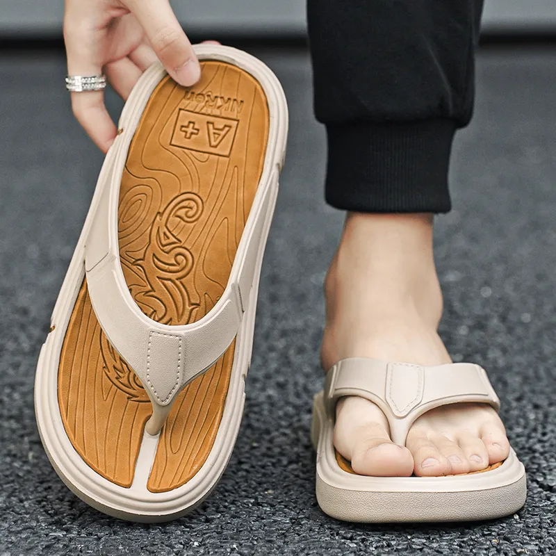 BOLE Quiet Abrasion Resistant Flip Flops Men's-8