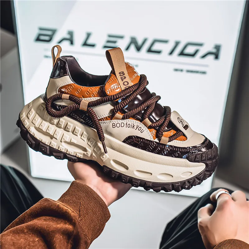 BOLE Shock Absorbers With Slip Resistant And Abrasion Resistant Properties Low Top Casual Shoes Men's-5