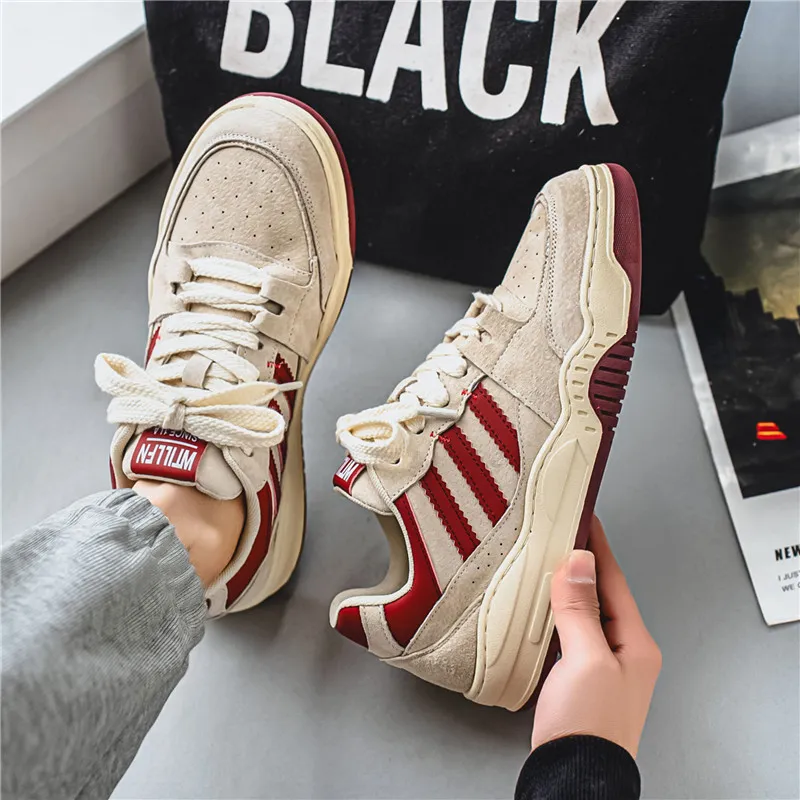 BOLE Anti Slip And Wear Resistant Breathable Low Top Casual Shoes Men's-7