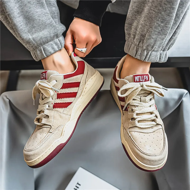 BOLE Anti Slip And Wear Resistant Breathable Low Top Casual Shoes Men's-11