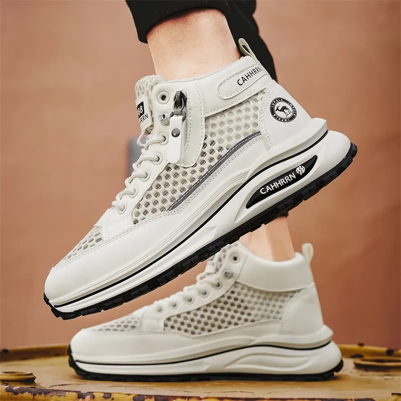 BOLE Cushioning And Breathable High Top Casual Shoes Men's-9