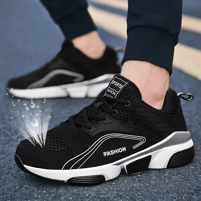 BOLE Cushioned Slip Resistant Water Resistant Low Top Casual Shoes Unisex-4