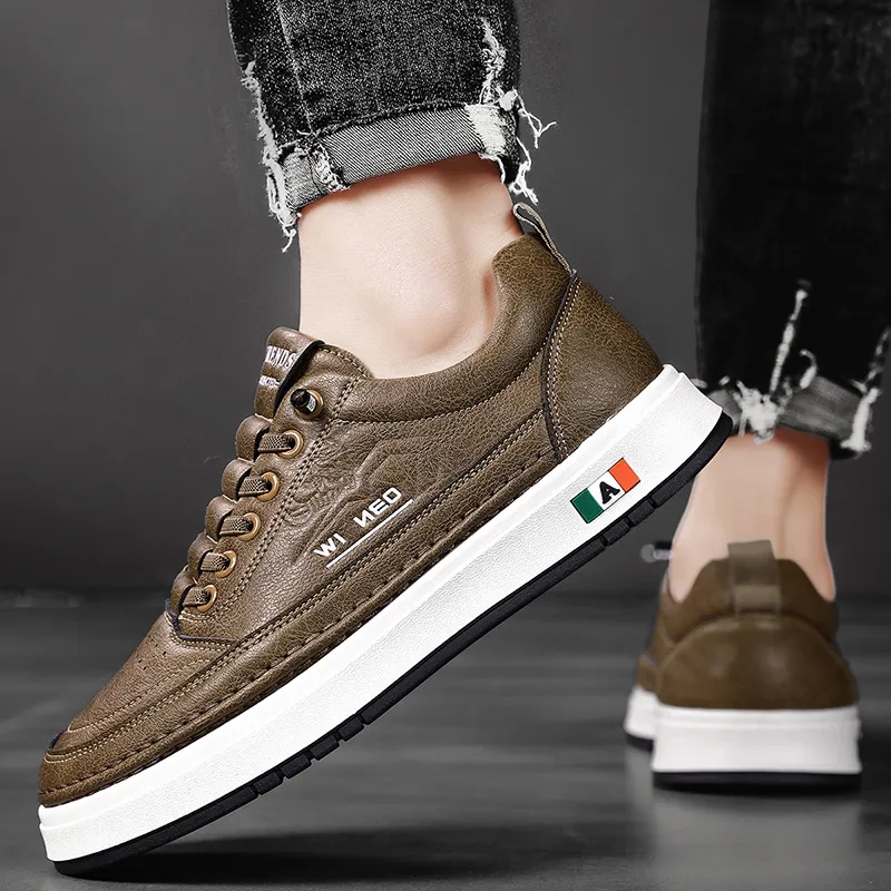 BOLE Slip Resistant Waterproof Low Top Outdoor Casual Skateboard Shoes Men's-8