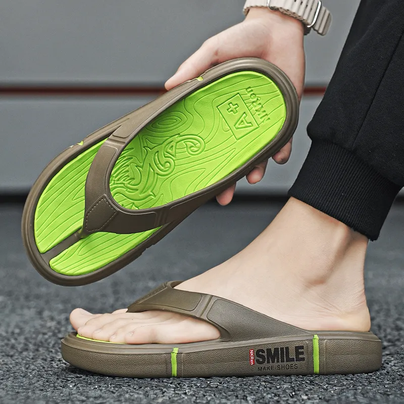 BOLE Quiet Abrasion Resistant Flip Flops Men's-15
