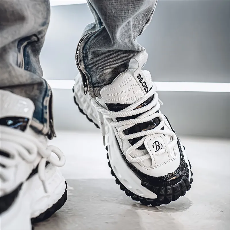 BOLE Shock Absorbers With Slip Resistant And Abrasion Resistant Properties Low Top Casual Shoes Men's-3
