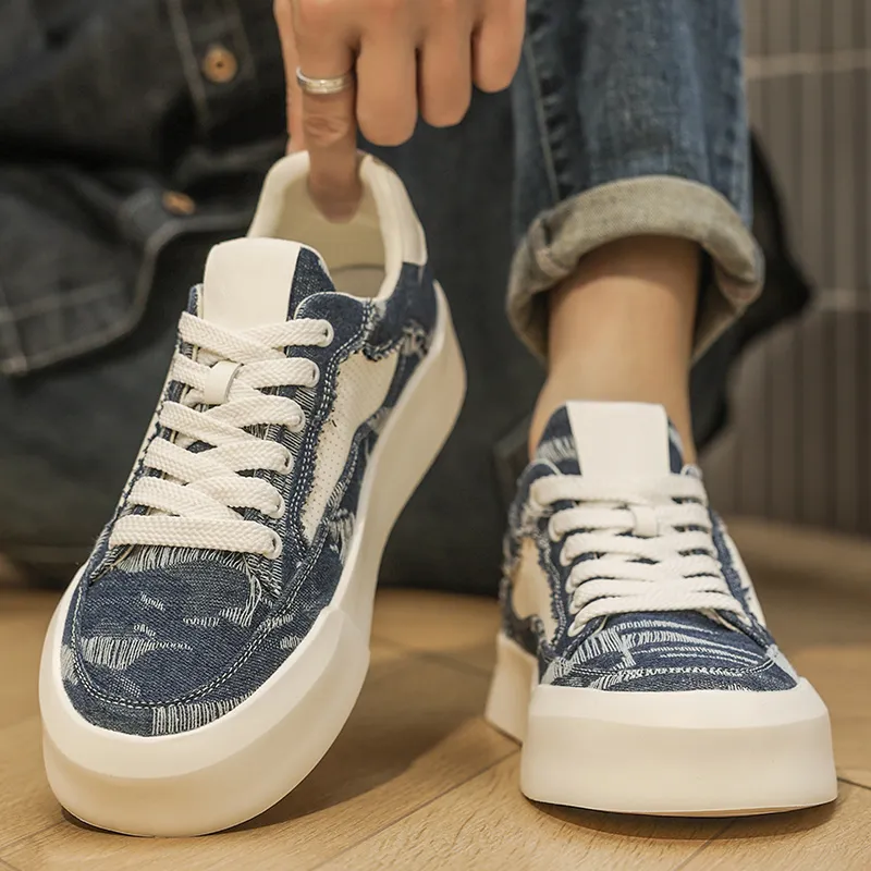 BOLE Cushioning, Wear Resistant Low Top Skateboard Shoes Men's-8