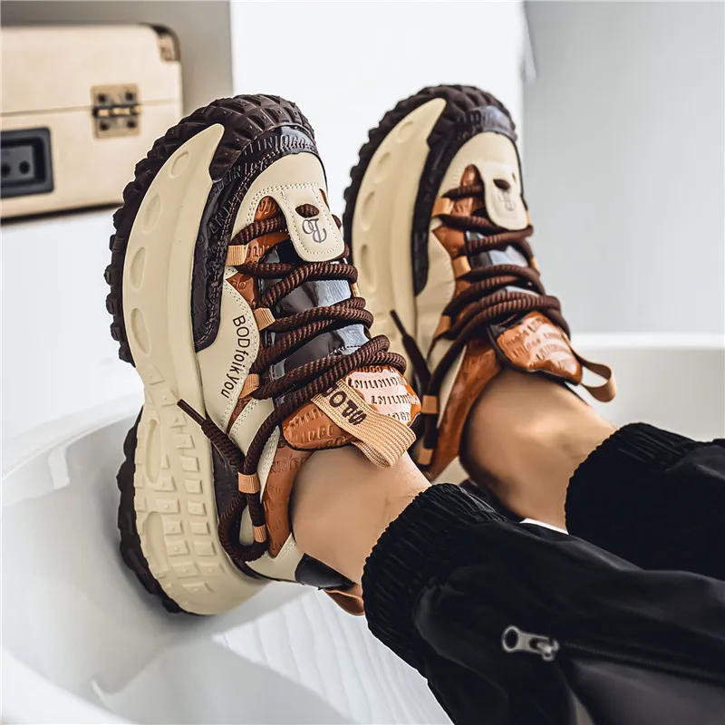 BOLE Shock Absorbers With Slip Resistant And Abrasion Resistant Properties Low Top Casual Shoes Men's-9