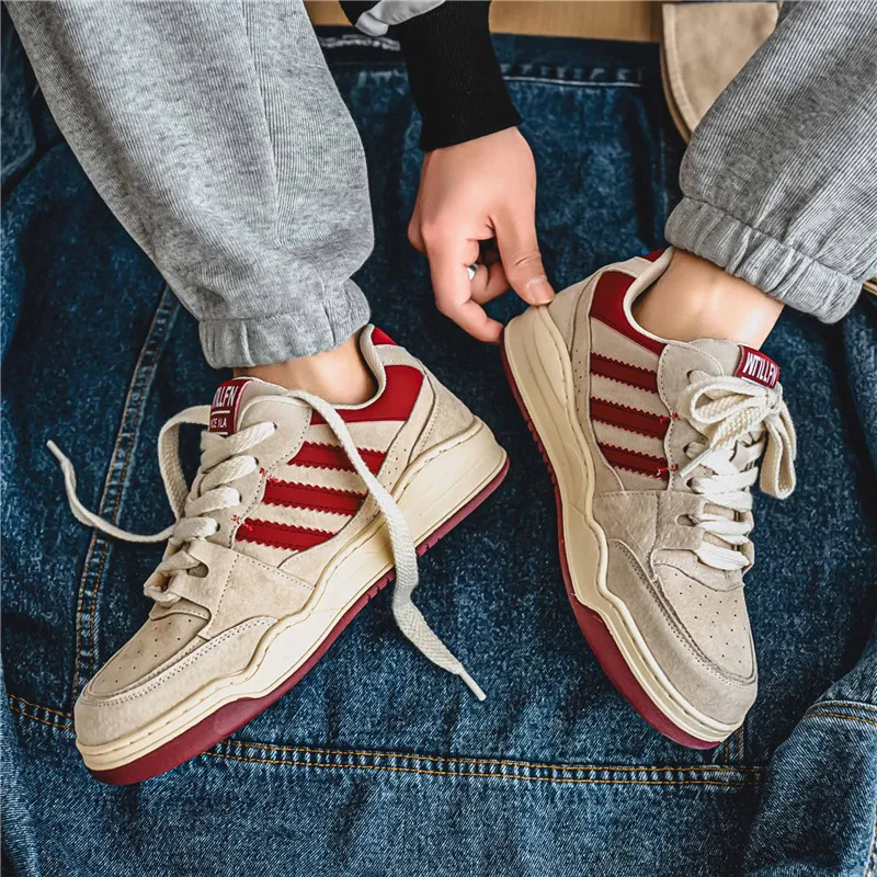 BOLE Anti Slip And Wear Resistant Breathable Low Top Casual Shoes Men's-9