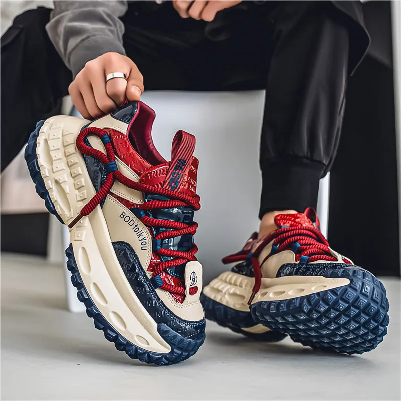 BOLE Shock Absorbers With Slip Resistant And Abrasion Resistant Properties Low Top Casual Shoes Men's-12