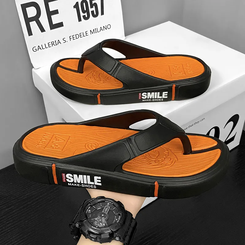 BOLE Quiet Abrasion Resistant Flip Flops Men's-1