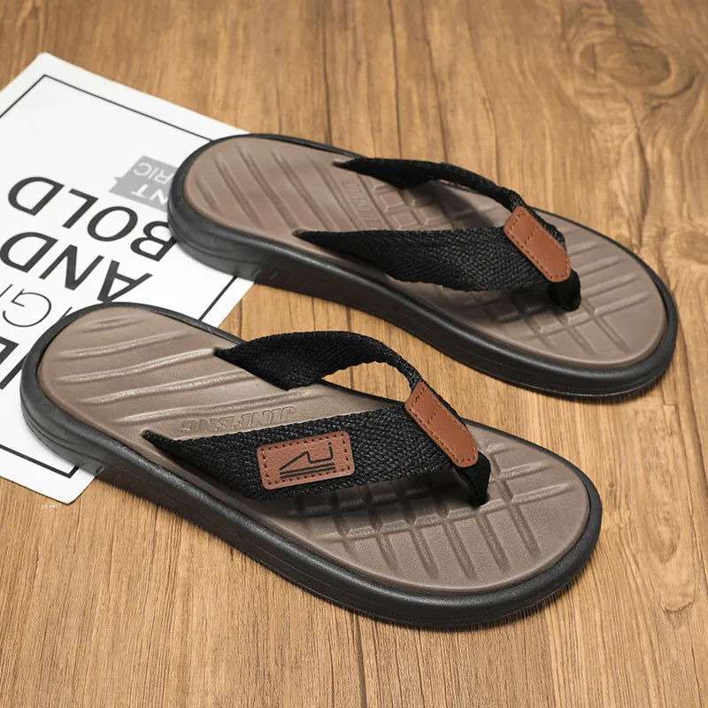 BOLE Abrasion Resistant Slip Resistant Quick Dry Flip Flops Men's-10