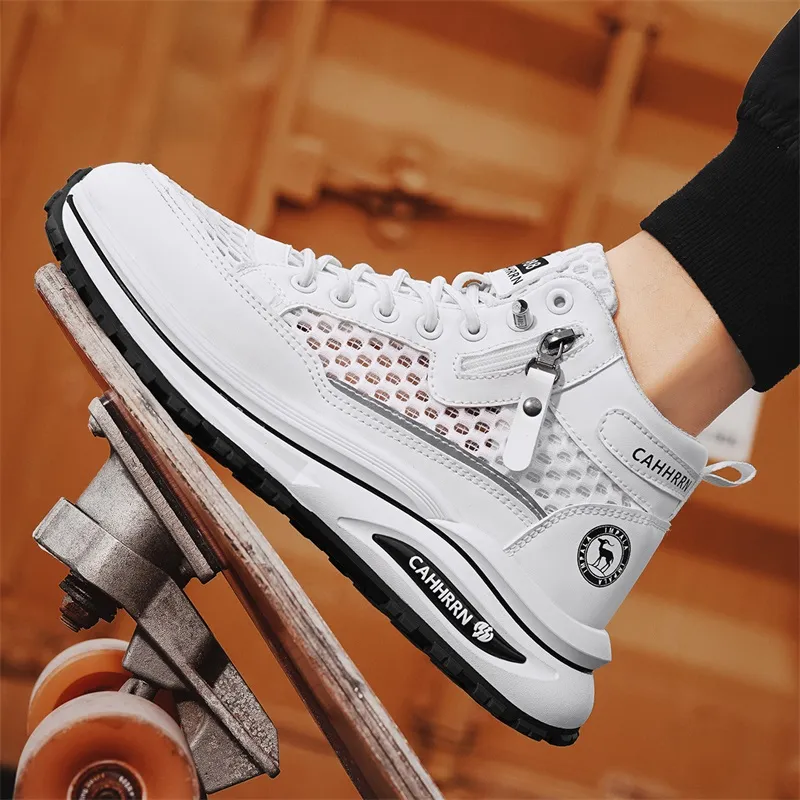 BOLE Cushioning And Breathable High Top Casual Shoes Men's-2