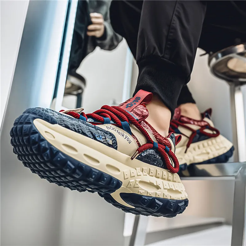 BOLE Shock Absorbers With Slip Resistant And Abrasion Resistant Properties Low Top Casual Shoes Men's-14
