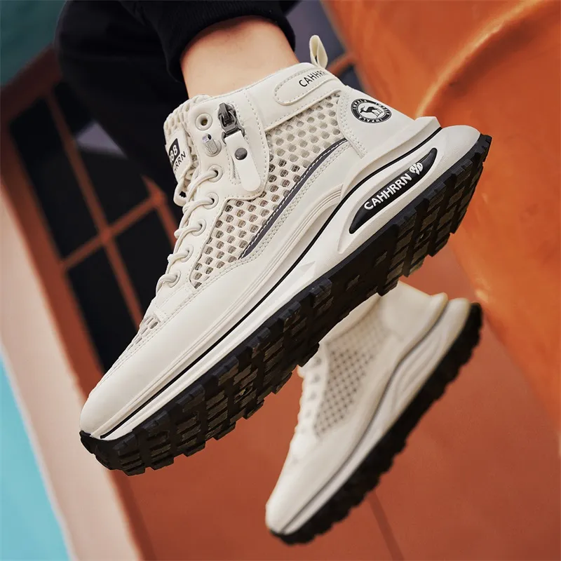 BOLE Cushioning And Breathable High Top Casual Shoes Men's-8