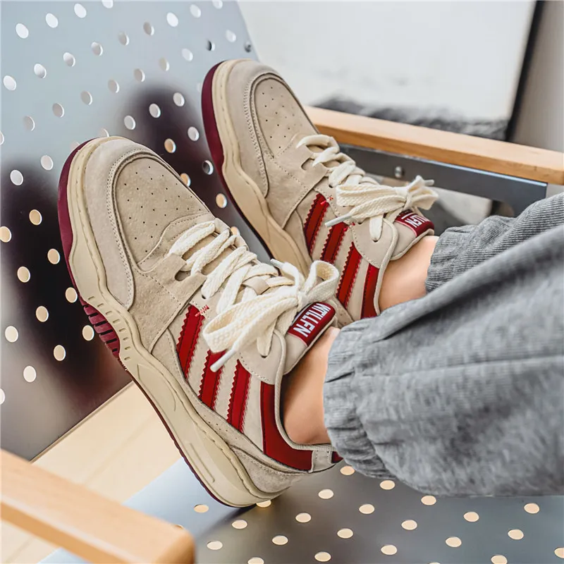 BOLE Anti Slip And Wear Resistant Breathable Low Top Casual Shoes Men's-10