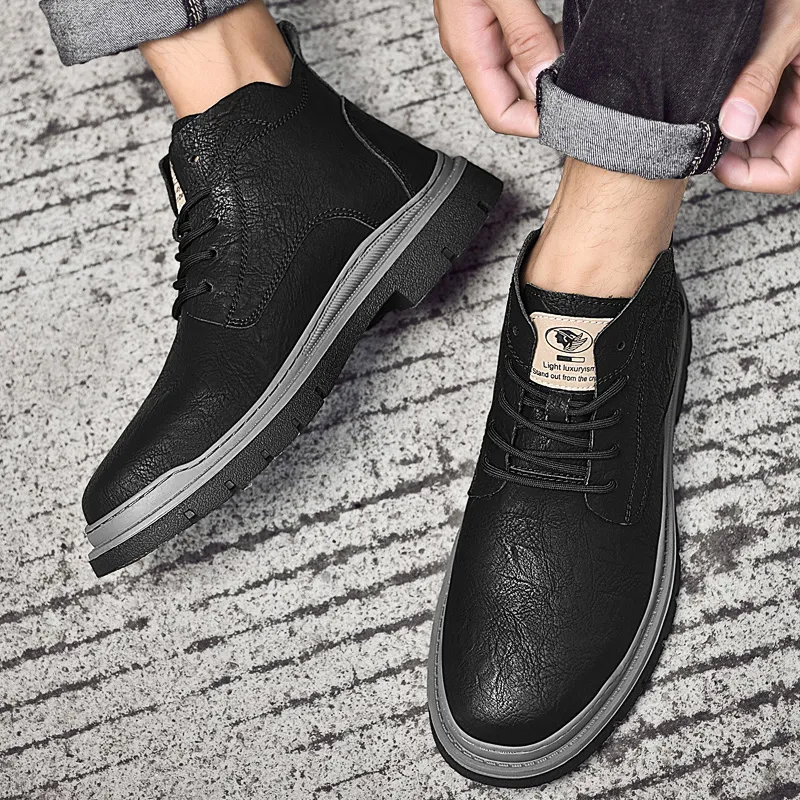 BOLE Ankle Boots Men-5