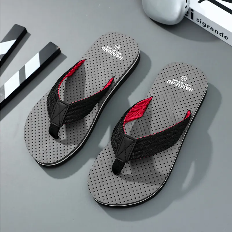 BOLE Rubber Sole Abrasion Resistant Slip Resistant Flip Flops Men's-7