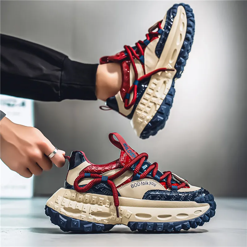 BOLE Shock Absorbers With Slip Resistant And Abrasion Resistant Properties Low Top Casual Shoes Men's-11