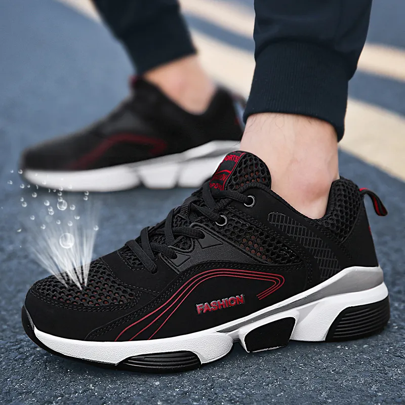 BOLE Cushioned Slip Resistant Water Resistant Low Top Casual Shoes Unisex-9