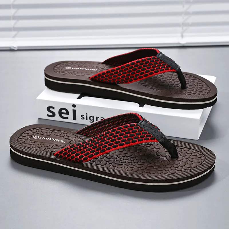 BOLE Abrasion Resistant Slip Resistant Flip Flops Men's-6