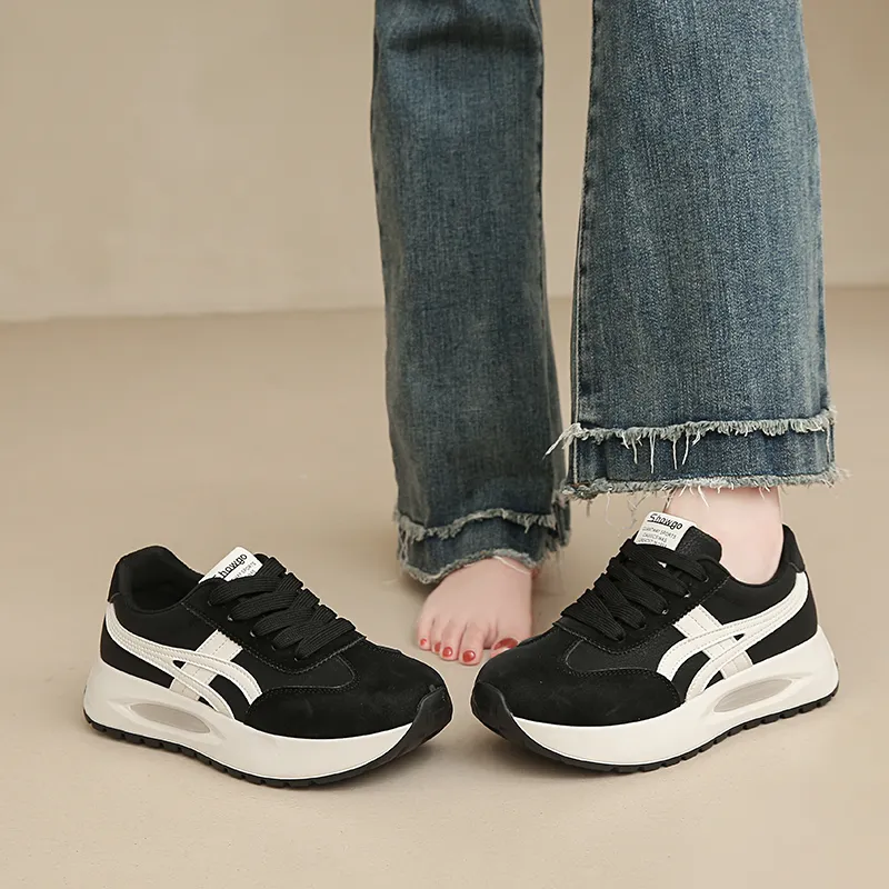 BOLE Cushioning Slip Resistant And Abrasion Resistant Low Top Casual Shoes Women's-8
