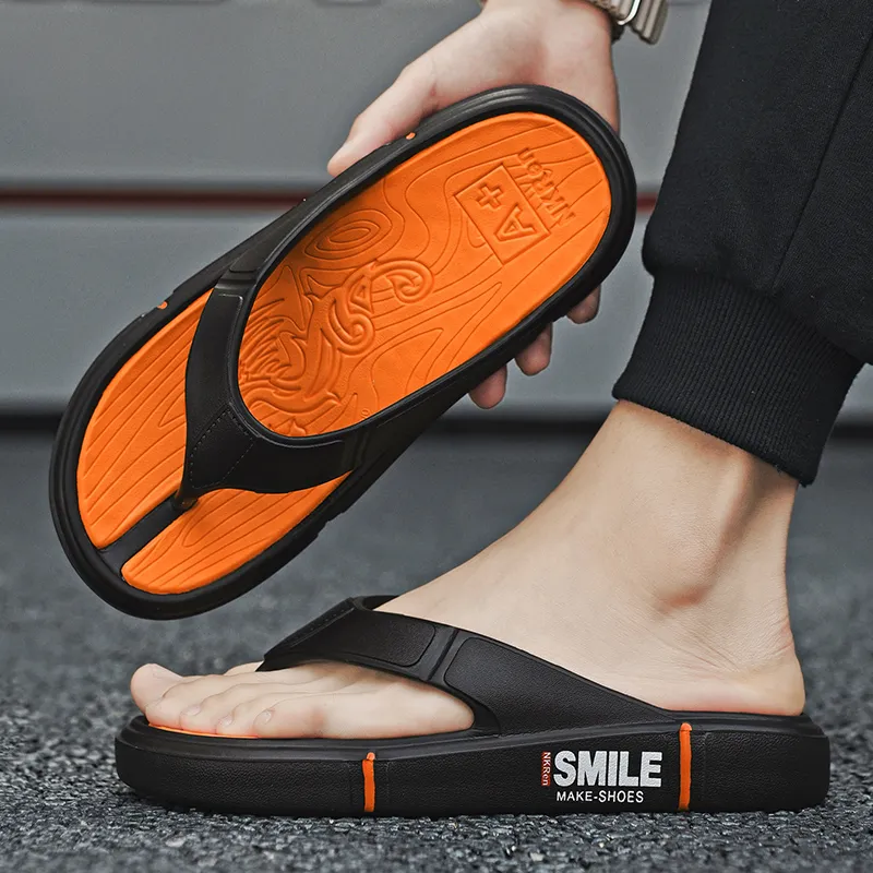 BOLE Quiet Abrasion Resistant Flip Flops Men's-3