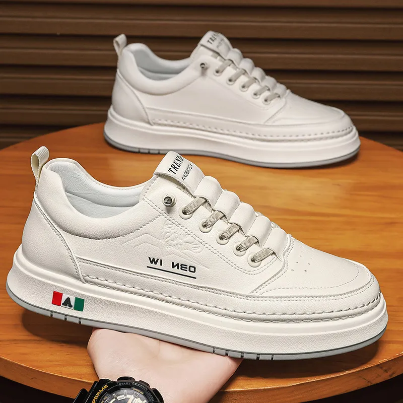 BOLE Slip Resistant Waterproof Low Top Outdoor Casual Skateboard Shoes Men's-1