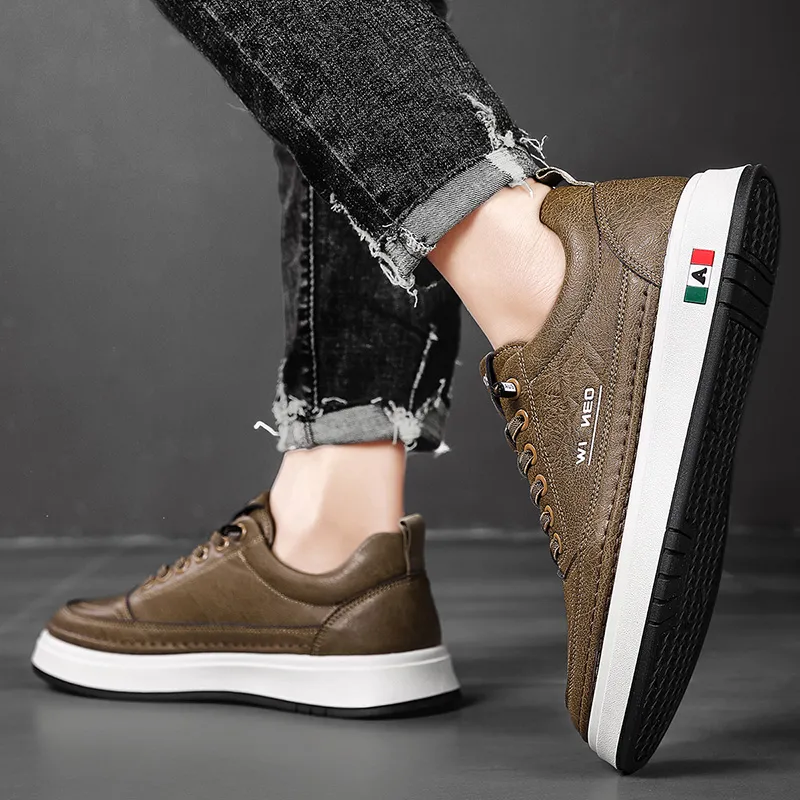 BOLE Slip Resistant Waterproof Low Top Outdoor Casual Skateboard Shoes Men's-9