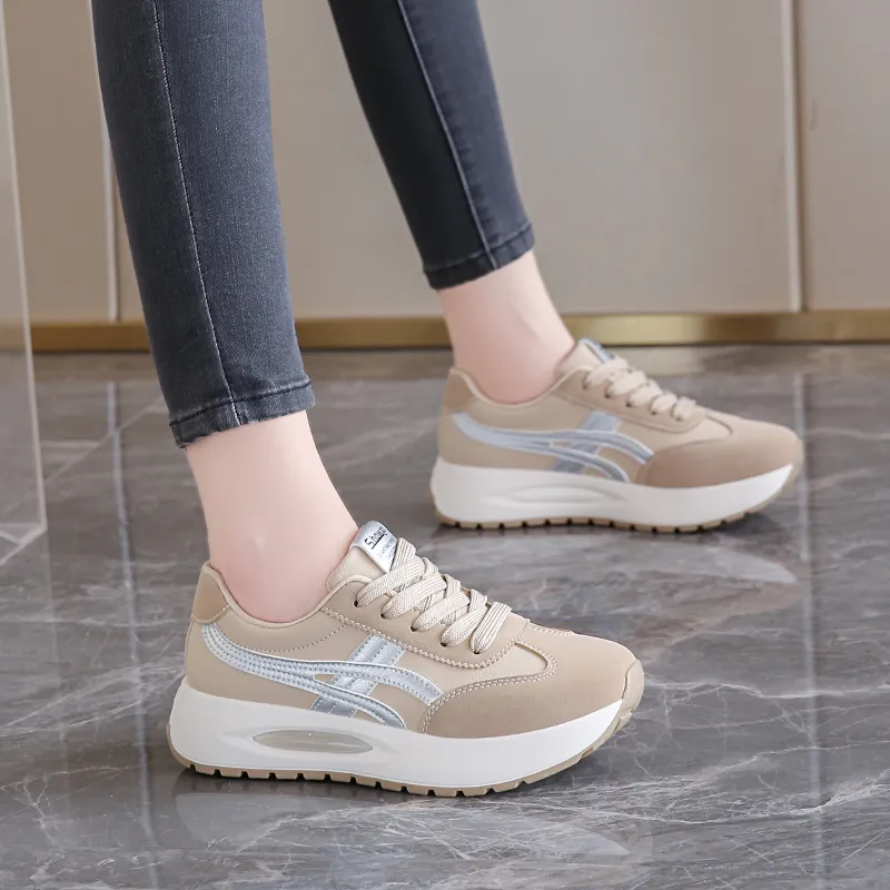 BOLE Cushioning Slip Resistant And Abrasion Resistant Low Top Casual Shoes Women's-4