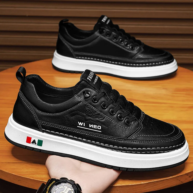 BOLE Slip Resistant Waterproof Low Top Outdoor Casual Skateboard Shoes Men's-11