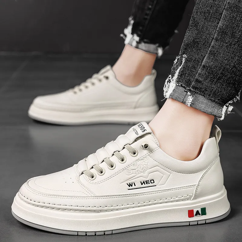 BOLE Slip Resistant Waterproof Low Top Outdoor Casual Skateboard Shoes Men's-2