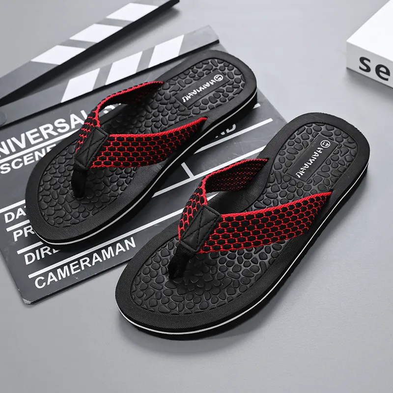 BOLE Abrasion Resistant Slip Resistant Flip Flops Men's-2