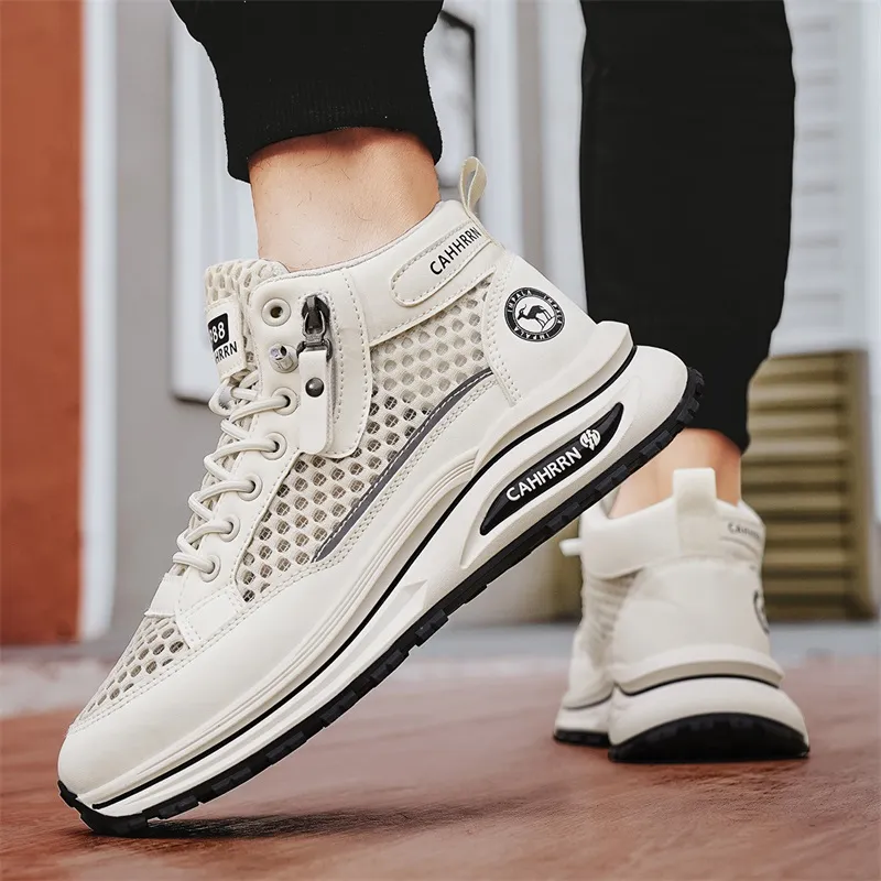 BOLE Cushioning And Breathable High Top Casual Shoes Men's-7