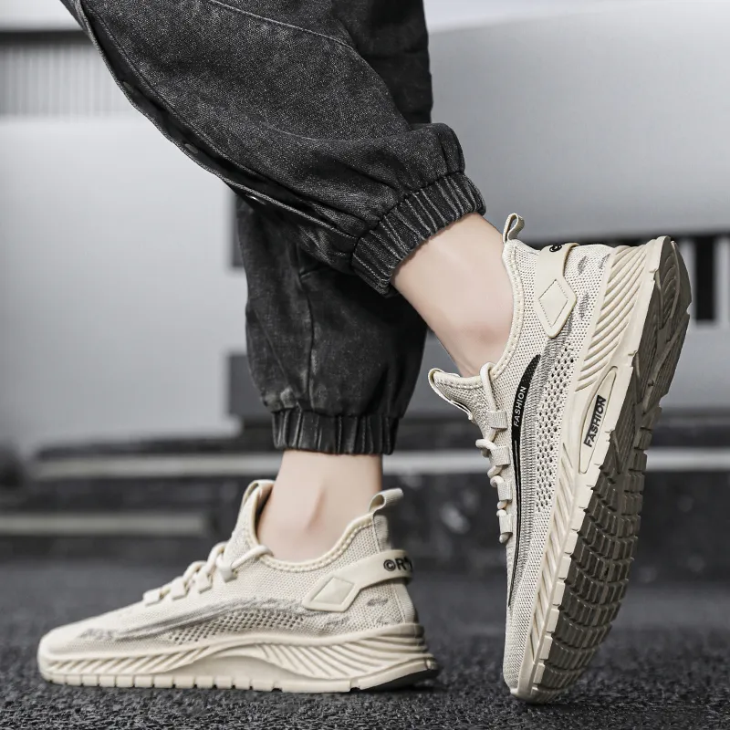 BOLE Abrasion Resistant Support Lightweight Breathable Low Top Casual Shoes Men's-13