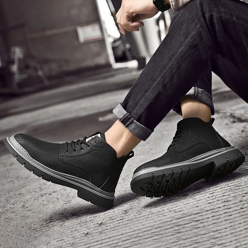 BOLE Ankle Boots Men-4