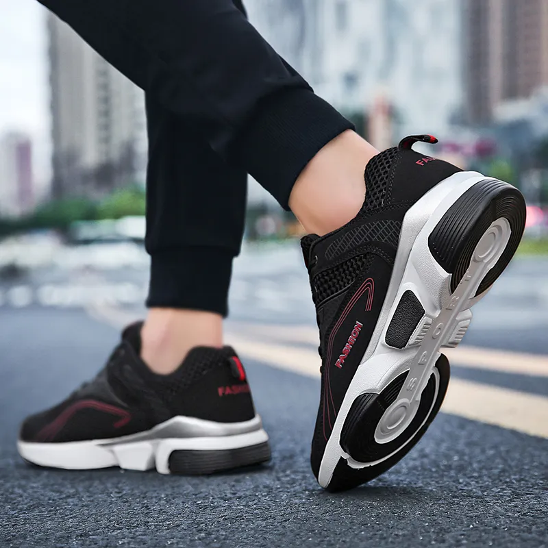 BOLE Cushioned Slip Resistant Water Resistant Low Top Casual Shoes Unisex-8