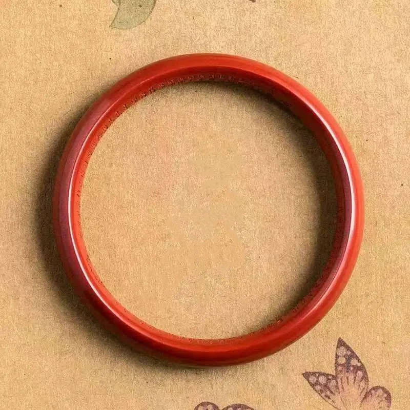 Sweet Kisses Reconstructed Cinnabar Bangles Women's-5