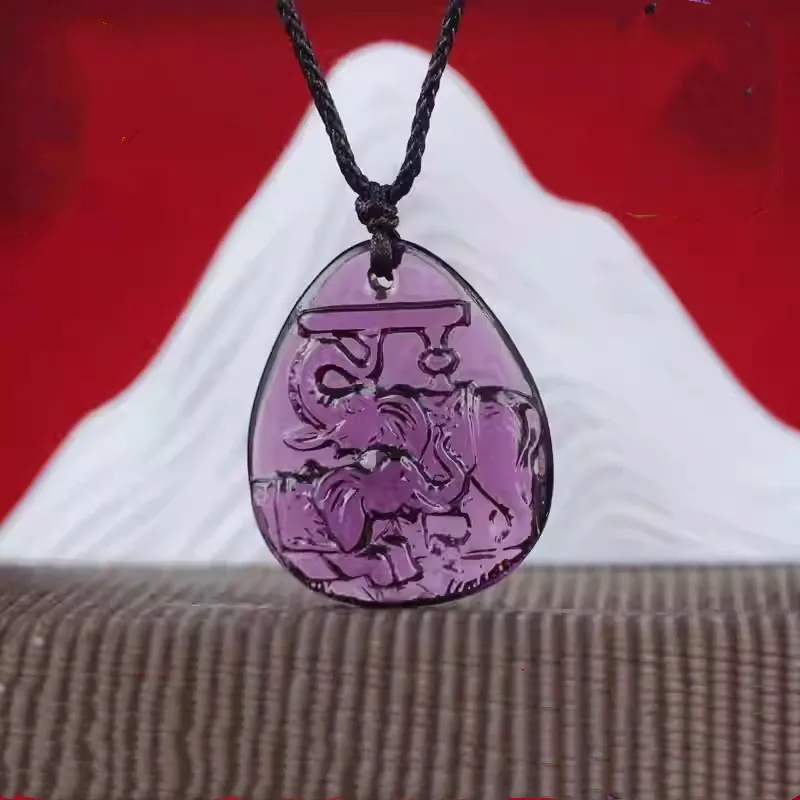 Sweet Kisses Colored Glaze Necklaces Unisex-1