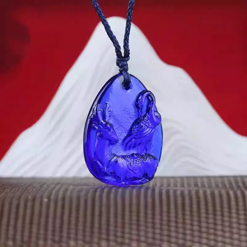 Sweet Kisses Colored Glaze Necklaces Unisex-2