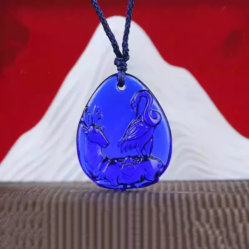 Sweet Kisses Colored Glaze Necklaces Unisex-1