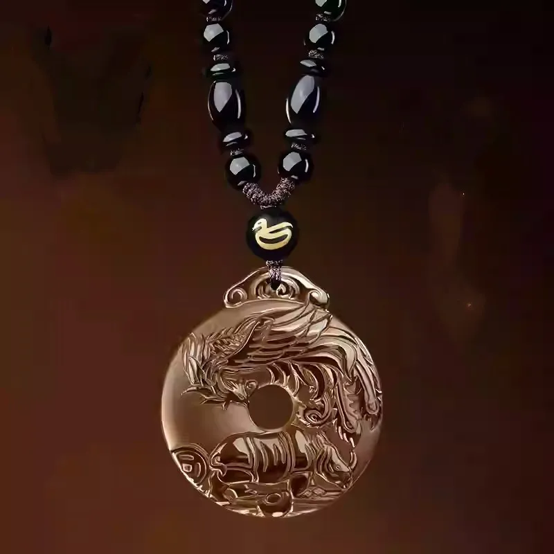 Sweet Kisses Obsidian Necklaces Unisex-3