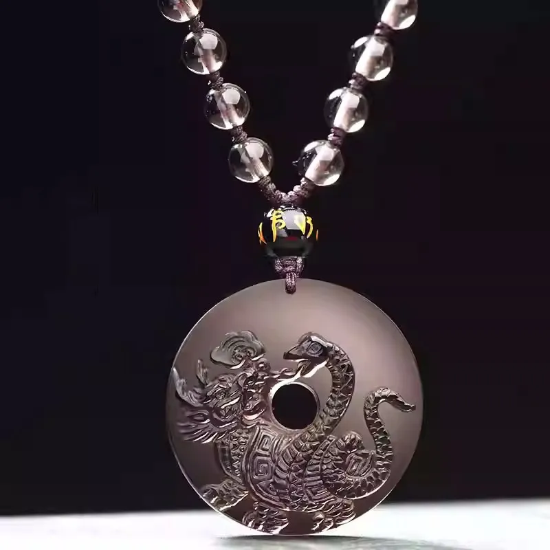 Sweet Kisses Obsidian Necklaces Unisex-2