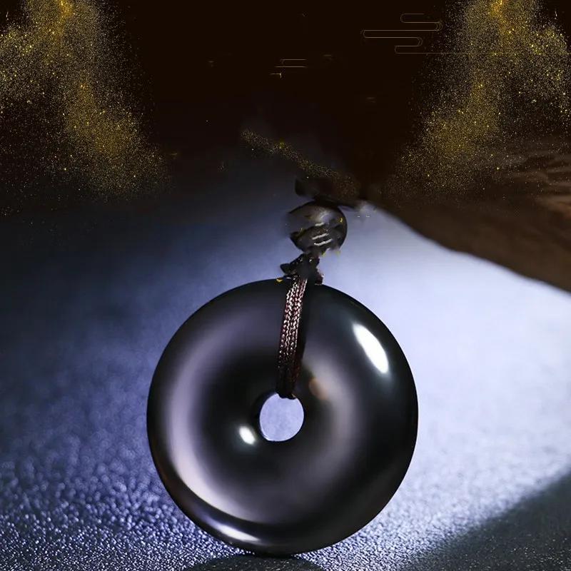 Sweet Kisses Obsidian Necklaces Unisex-2