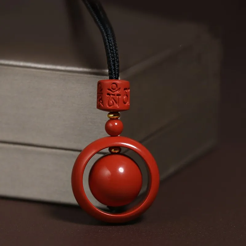 Sweet Kisses Reconstructed Cinnabar Necklaces Unisex-2