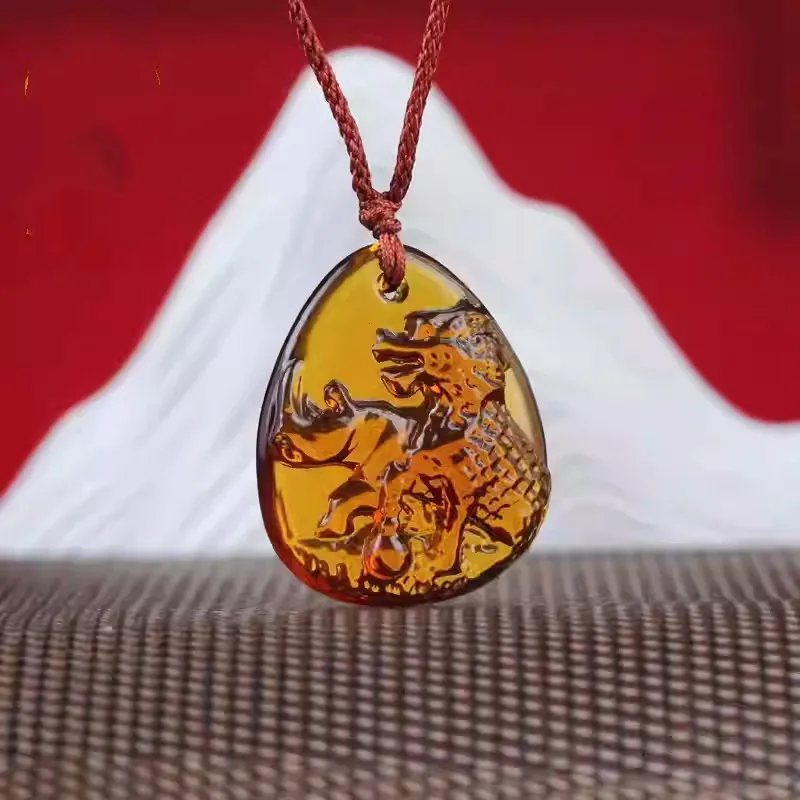 Sweet Kisses Colored Glaze Necklaces Unisex-2