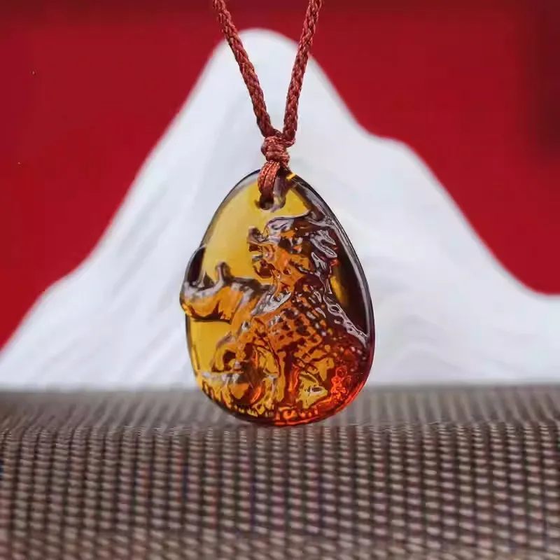 Sweet Kisses Colored Glaze Necklaces Unisex-3
