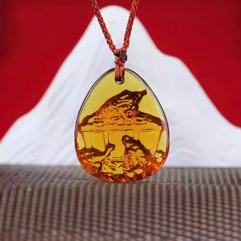 Sweet Kisses Colored Glaze Necklaces Unisex-4